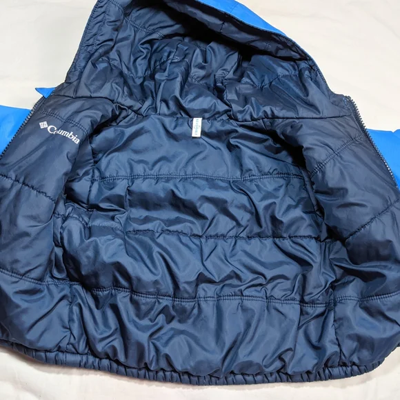Columbia Baby Boys Reversible Insulated Jacket Size 12-18 Months - Picture 5 of 12